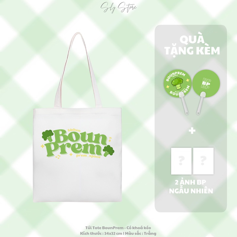 TÚI TOTE BOUNPREM ĐÁNG YÊU