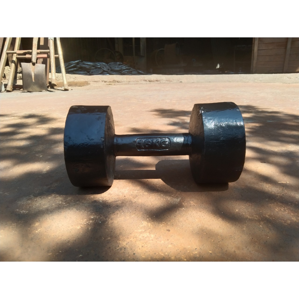 tạ tay 16kg gang đúc ( 1 quả)