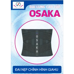 ✅ OSAKA - Đai thắt lưng cao cấp, hỗ trợ đau lưng do thoái hóa cột sống, thoát vị đĩa đệm, đau thần kinh tọa (Chính hãng