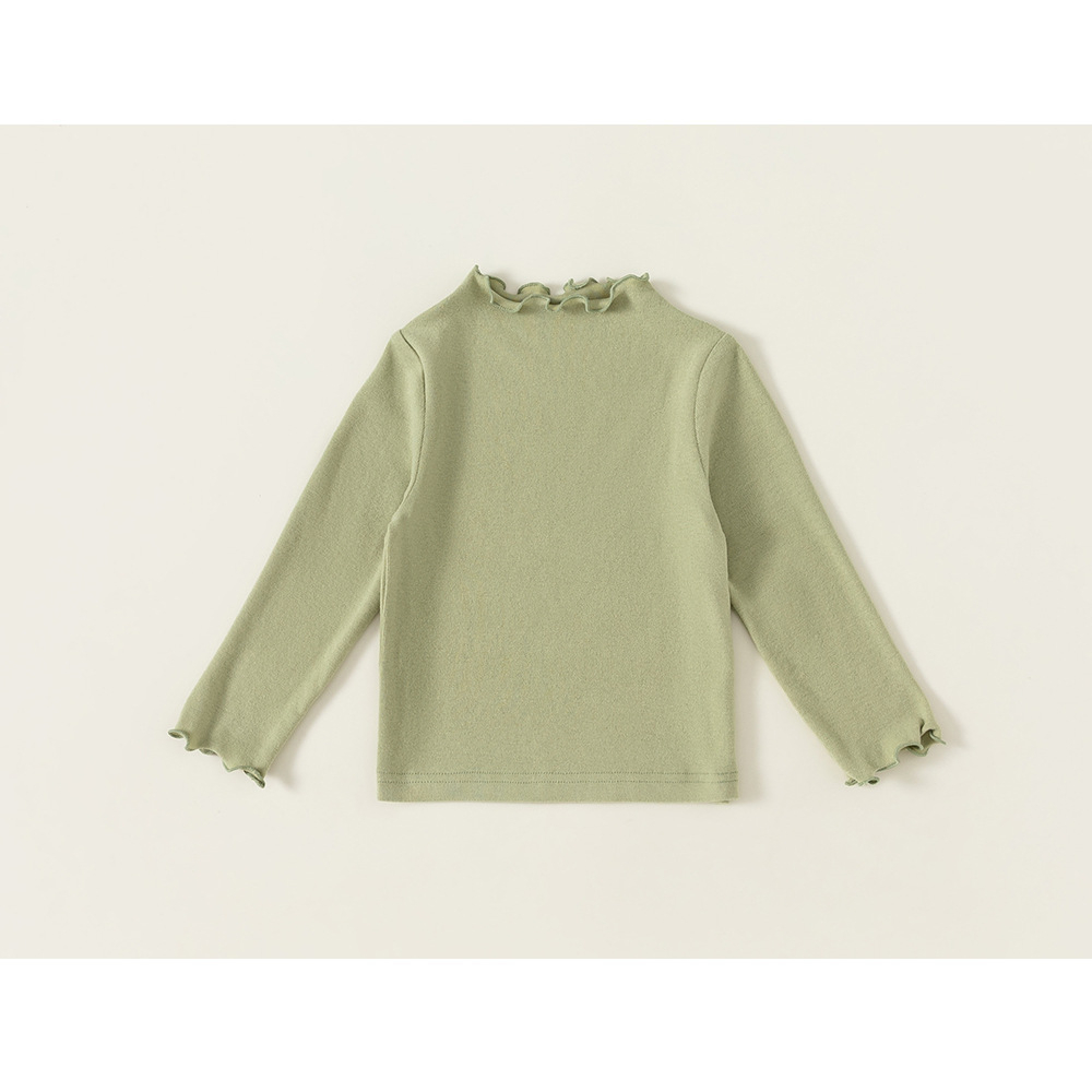 Size  Áo thu dài tay cho bé gái hàng loại 1 - MBang, áo giữ nhiệt cho bé gái, chất thun nhung mềm co giãn