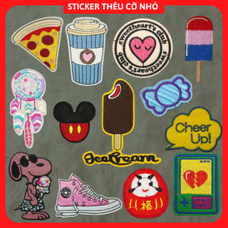 Sticker, path Ủi Quần Áo, BALO, Sticker Dán Vải,Sticker Ủi Thêu Quần Áo, Balo,miếng dán quần áo rách