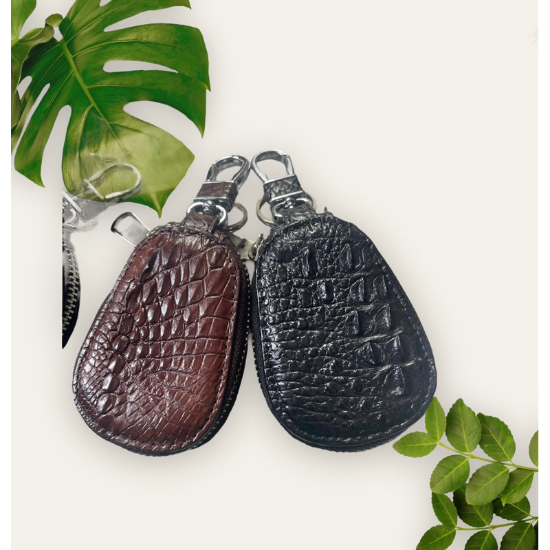 Móc khoá da cá sấu thật