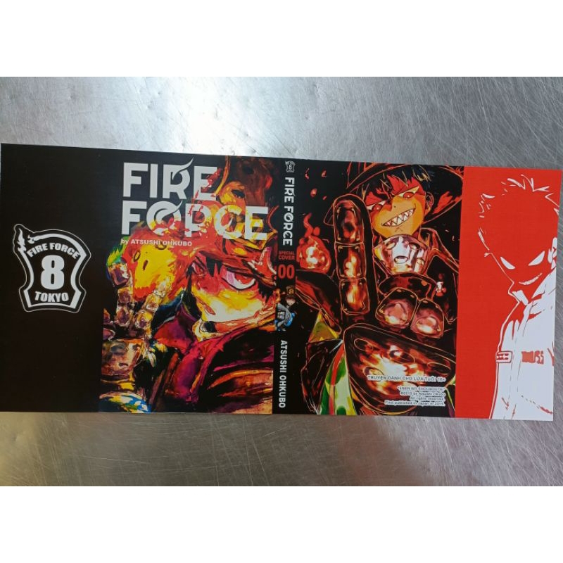 Bìa bọc truyện Fire Force