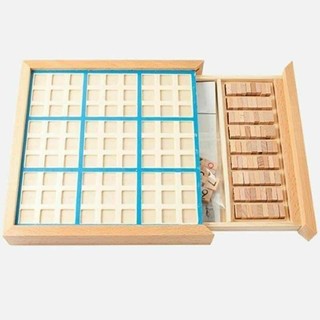 Đồ chơi phát triển trí tuệ sudoku gỗ 3in1