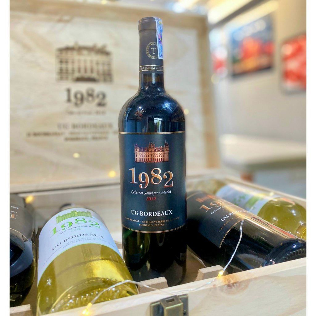 (HỎA TỐC) Rượu vang Pháp 1982 UG Bordeaux - 750ml