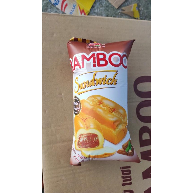 Bánh mỳ tươi Bamboo nhân sôcôla hiệu Thăng Long food