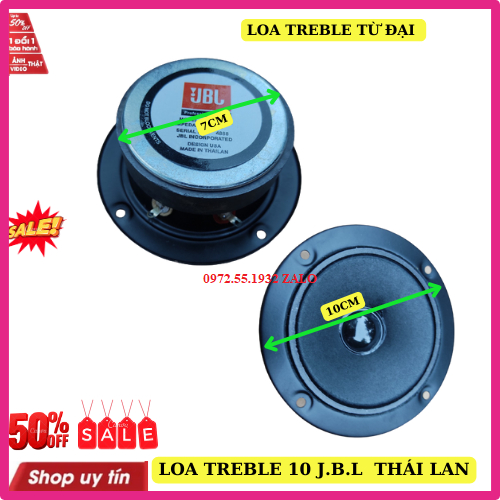 Loa treble 10CM JB.L tròn từ đại 70MM Thái lan -giá 1 chiếc