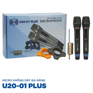 Micro không dây karaoke u20-01 plus mẫu cao cấp