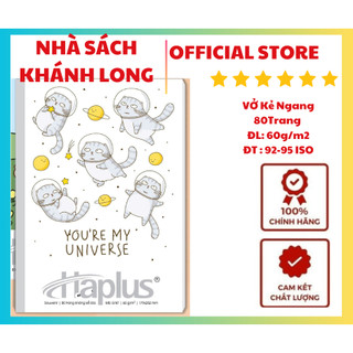 Vở kẻ ngang HAPLUS -SOUVENIR 80 trang