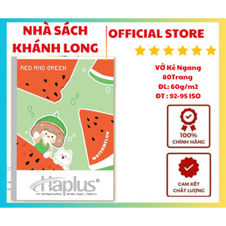 Vở kẻ ngang HAPLUS - FRUIT 80,120,200 trang