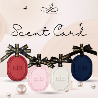 Scented Card Ember Brown - Sáp Thơm Treo Tủ Quần Áo Ô Tô