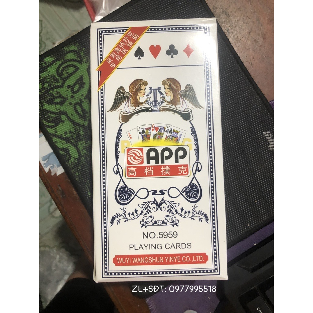 Bộ Bài Tú APP 52 Lá Đẹp (Cây 10 Bộ)