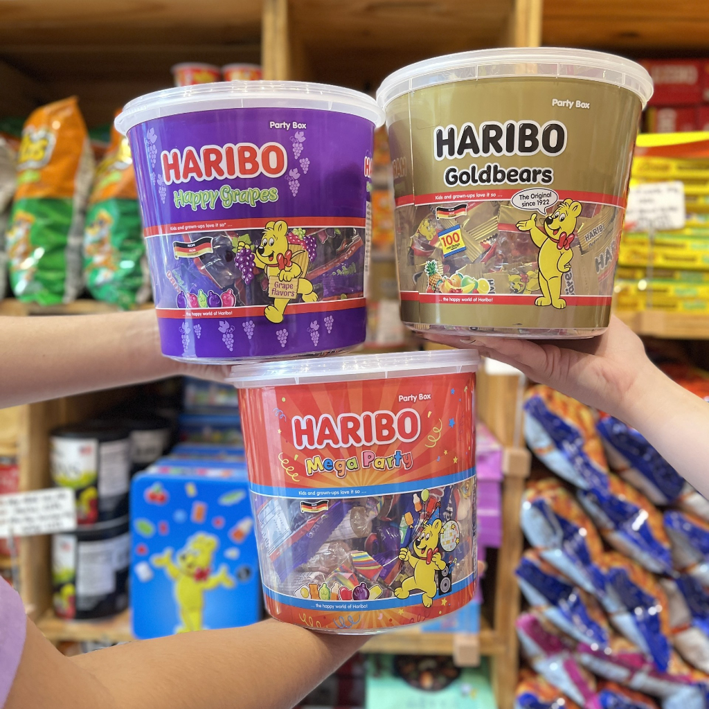 Kẹo Dẻo Haribo Party Box Hàn Quốc 1KG