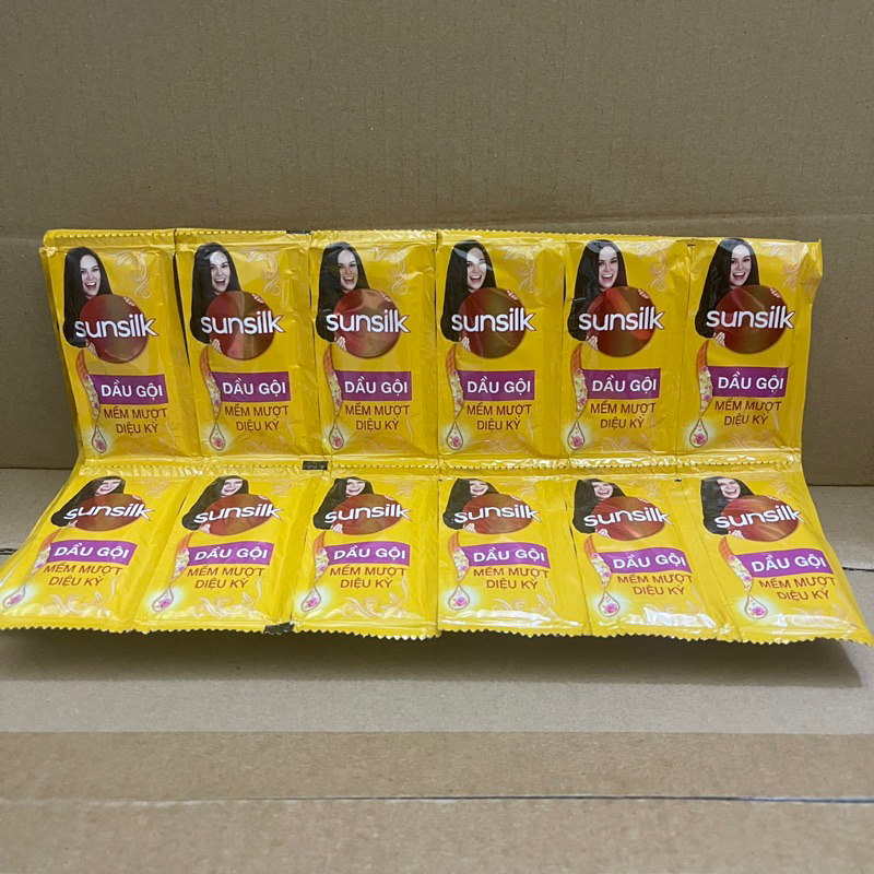 Combo 6 dây dầu gội xả Sunsilk gói 6g