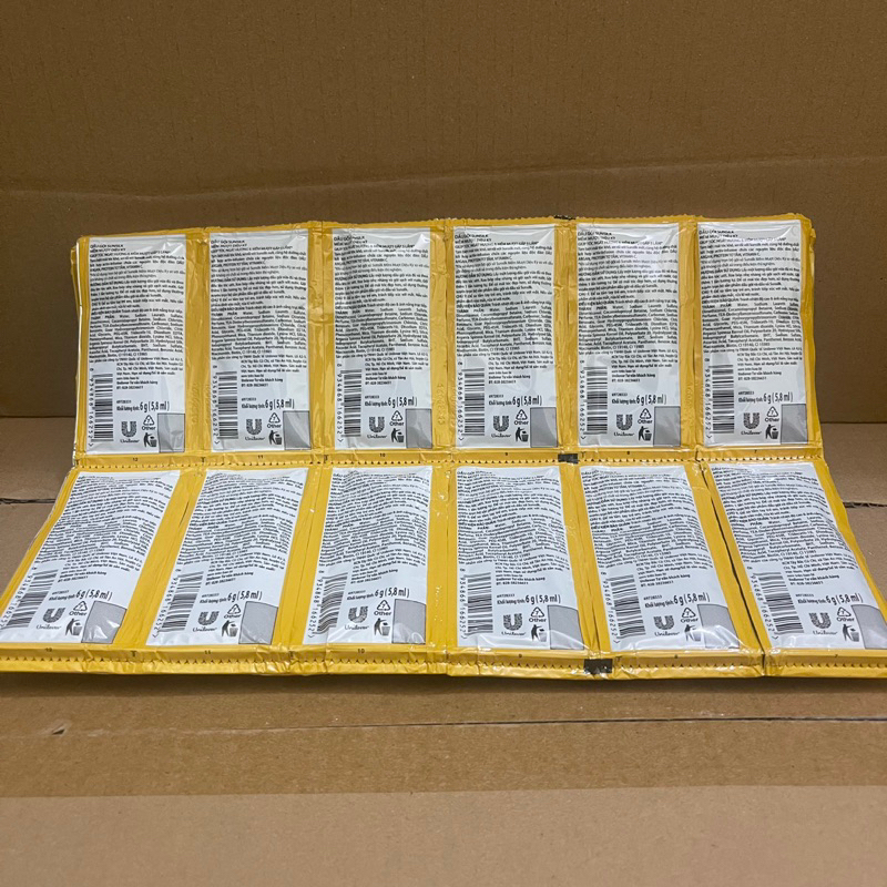 Combo 6 dây dầu gội xả Sunsilk gói 6g