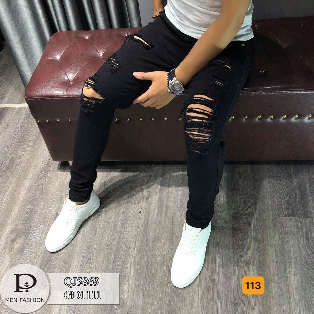 # 8 MẪU quần jeans nam THÊU cao cấp HÀN QUỐC thời trang đẹp nhất 2020 bao đẹp y hình hàng chất lượng VNXK.