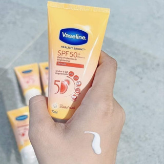 mini 70ml Serum chống nắng cơ thể Vaseline 50x bảo vệ da với SPF 50+