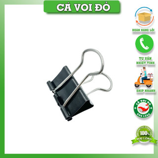 Kẹp Bướm Double A /  hãng ECHO 41mm/51mm / kẹp đen
