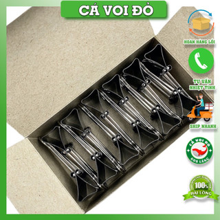 Kẹp Bướm Double A /  hãng ECHO 41mm/51mm / kẹp đen