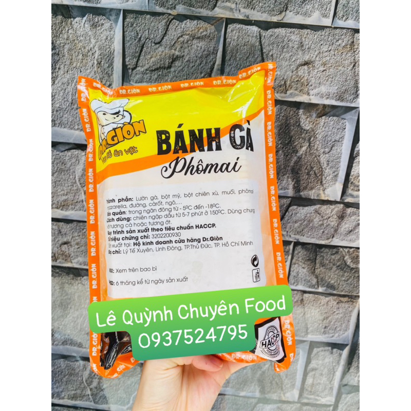 BÁNH GÀ PHÔ MAI DR.GIÒN
