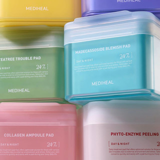 Toner pad MEDIHEAL (Tea Tree/Collagen/Vitamin/Phyto-Enzyme/Retinol/Madecassoside)