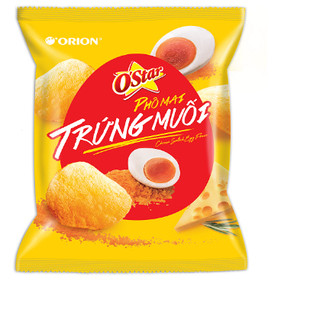 Snack khoai tây vị trứng muối Ostar 56g