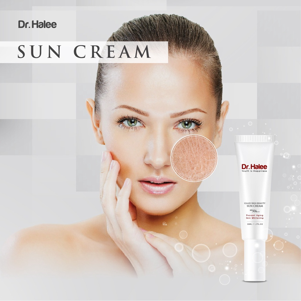 Kem Chống Nắng Nâng Tone Dr.Halee Sun Cream 10ml SPF50+