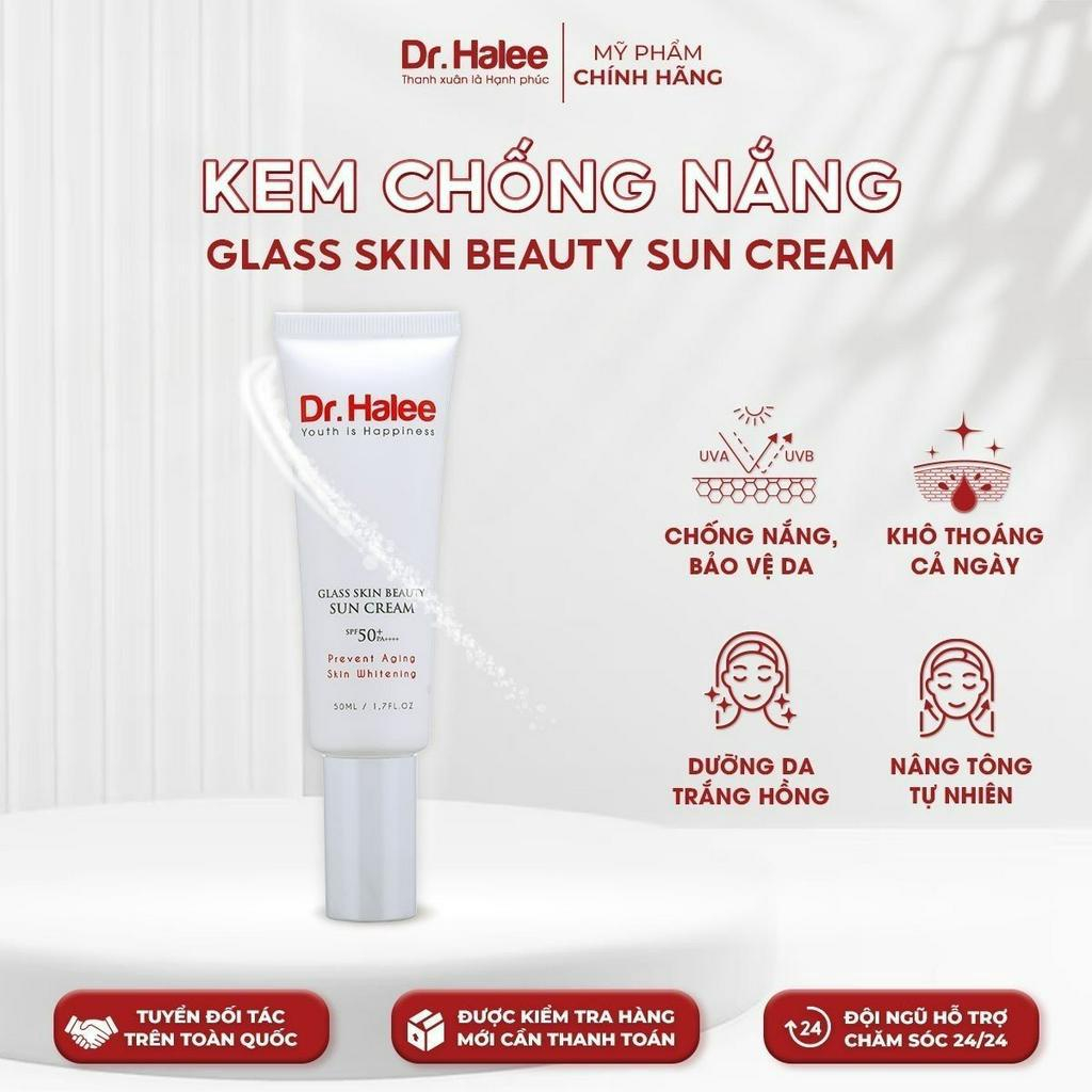 Kem Chống Nắng Nâng Tone Dr.Halee Sun Cream 10ml SPF50+