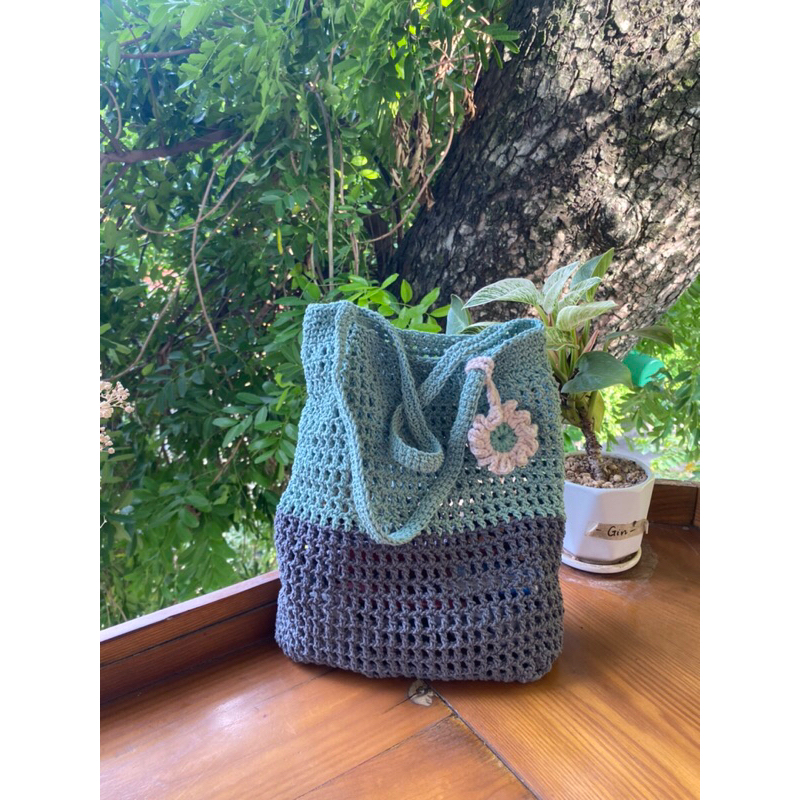 Túi tole lưới handmade