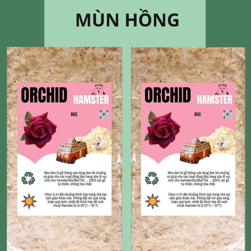 Mùn Cưa Nén Thơm Lót Chuồng Dành Cho Hamster -Thỏ - Thú Cưng