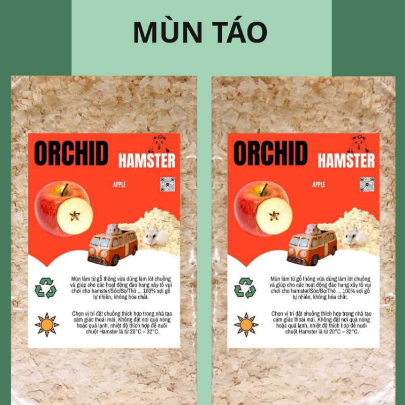 Mùn Cưa Nén Thơm Lót Chuồng Dành Cho Hamster -Thỏ - Thú Cưng