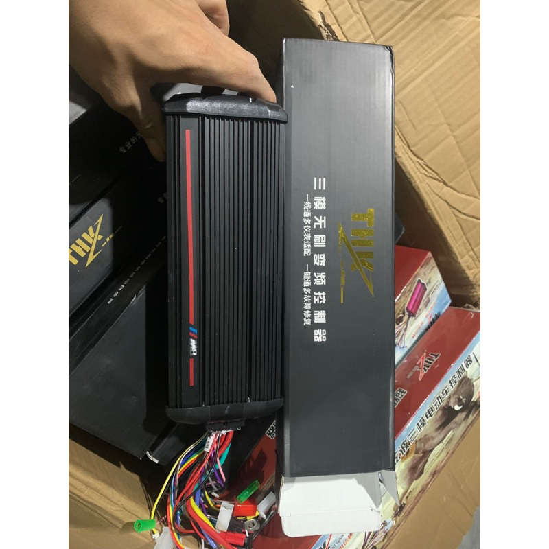 Ic 2000w THK splus đen chỉ đỏ ic 2000w THK splus 18 sò 60/72vol tụ  100v. tặng domino