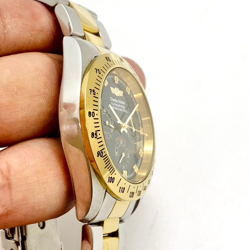 Đồng hồ 6 kim nam hiệu Charles Vögele - Anh chính hãng .