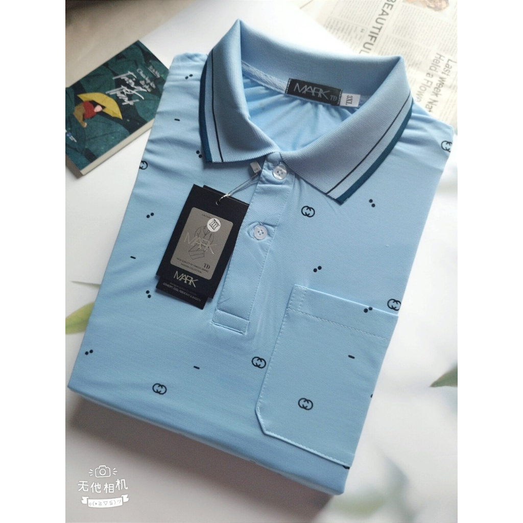 Áo thun nam trung niên vải CÁ SẤU co giãn 4 chiều mềm mát APOLO38