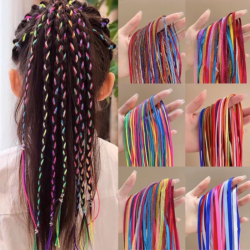 Set 20/30 sợi dây màu tết tóc cá tính