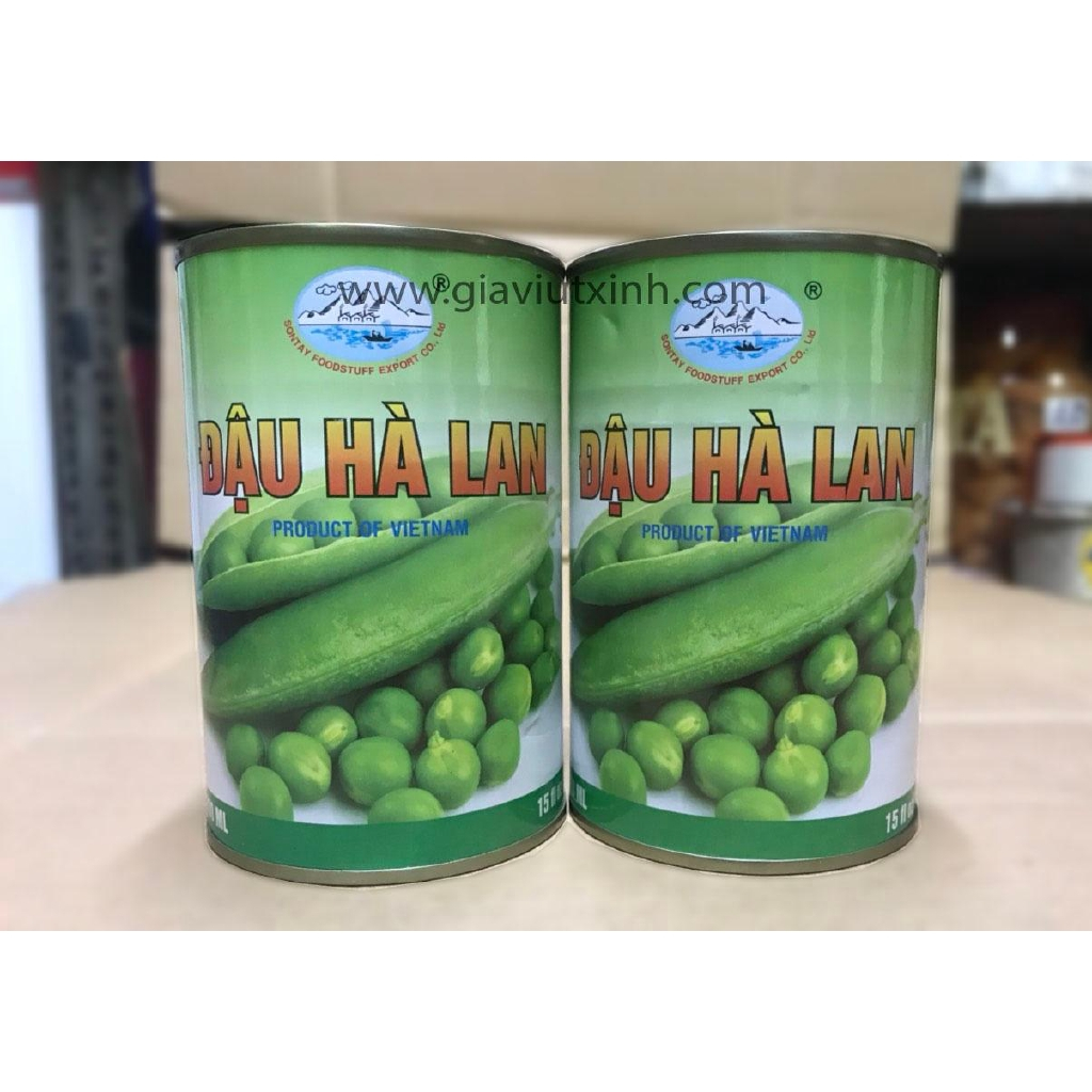 ĐẬU HÀ LAN ĐÓNG LON 425G.