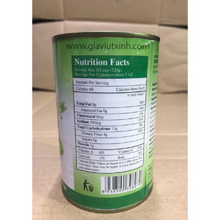 ĐẬU HÀ LAN ĐÓNG LON 425G.