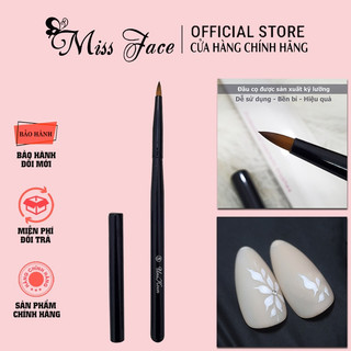 Cọ vẽ hoa unikoin - cọ vẽ nail chuyên nghiệp - Cọ đầu tròn vẽ hoa cánh dài,hoa nổi - Cọ mềm vẽ gel đẹp