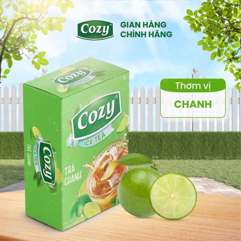 Hộp Trà Cozy hoà tan Nhiều Vị 240g ( 16 gói x15g)