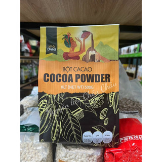 Bột Cacao nguyên chất DANS gói 500g - dùng làm đồ đá xay, đồ nóng thơm ngon - tổng kho nguyên liệu