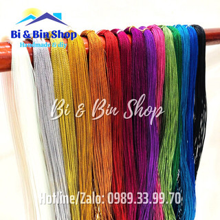 Bó Dây Kim Tuyến Sợi Nhỏ 0.8mm Dùng Treo Thẻ Tag, Trang Trí Giáng Sinh