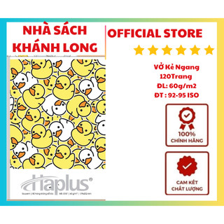 Vở kẻ ngang HAPLUS -SOUVENIR 120 trang KT (179x252) bìa cao cấp