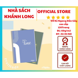 Vở kẻ ngang HAPLUS - Time 120 trang