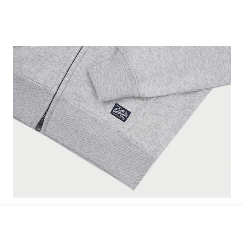 Áo khoác hoodie zip Whoau WHMZC4921U khoá hai chiều chất nỉ bông dày dặn cao cấp