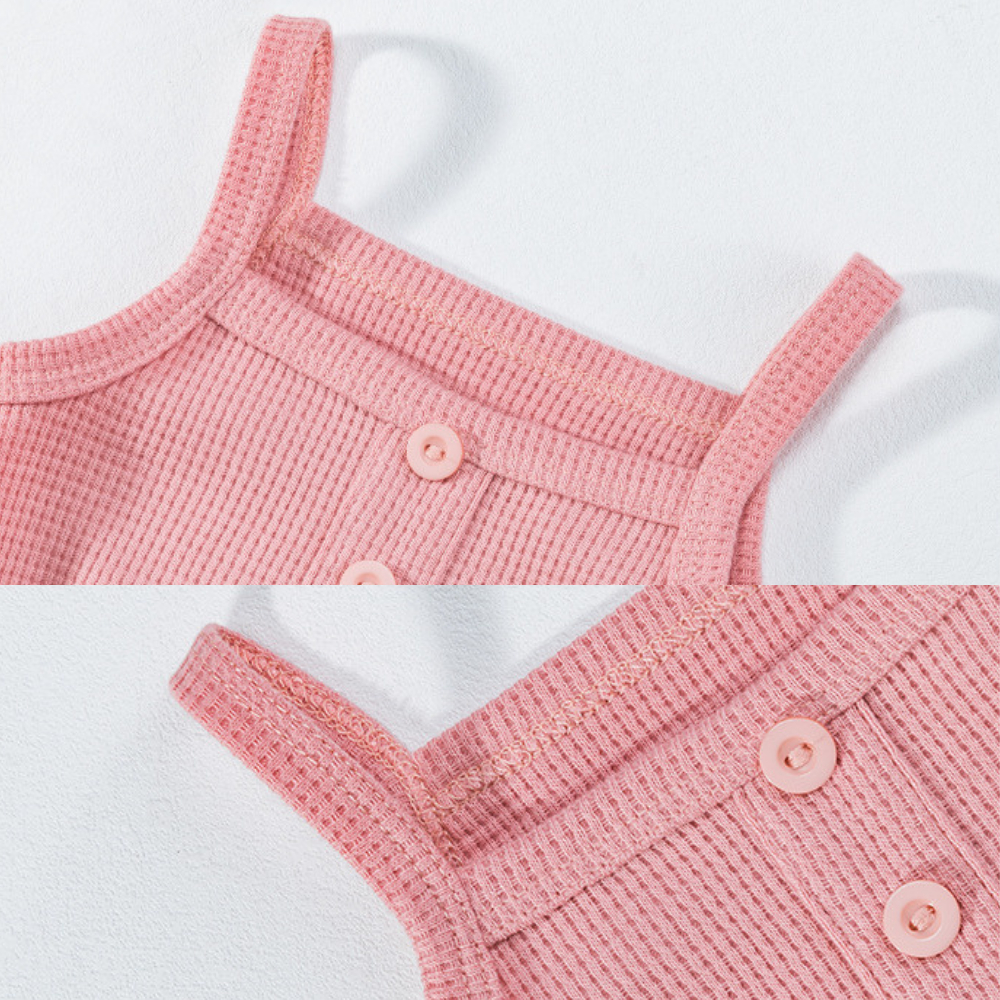 Body hai dây cho bé áo liền quần vải thông hơi thoáng khí size từ 0-1 tuổi BDT01