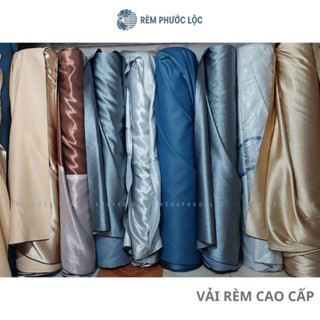 Vải May Rèm Cửa Cao Cấp - Vải May Rèm Chống Nắng - Vải Gấm Cao Cấp Hoa Văn Đẹp - Sang Trọng