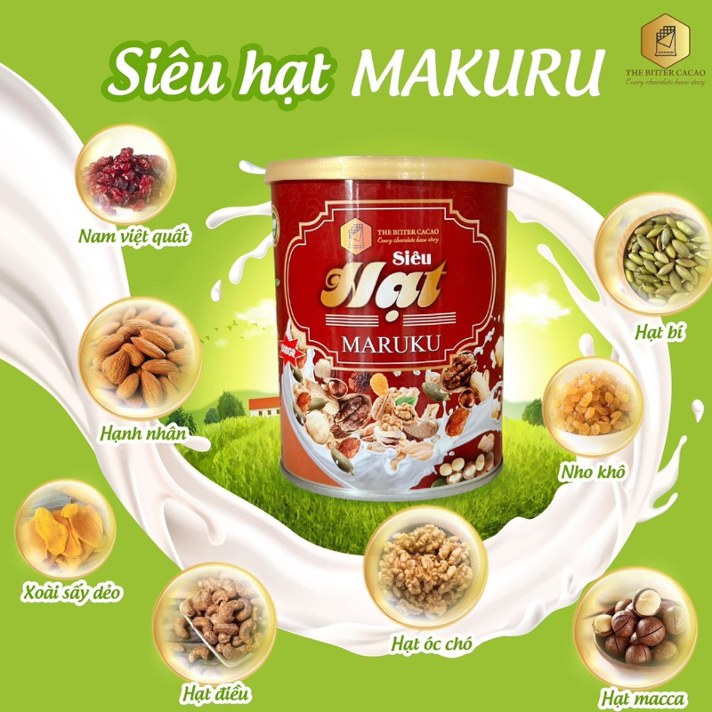 NGŨ CỐC SIÊU HẠT KHÔNG YẾN MẠCH MARUKU 0