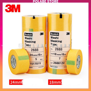 Băng keo Masking Tape 3M washi Tape mod 3M Băng keo giấy 3M 2688 Scotch Mod bàn phím băng dính giấy 3M - Polabe Store