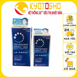 Viên Uống Trắng Da Transino White C Clear Nhật Bản