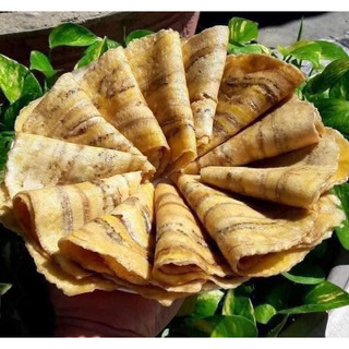 Chuối ép dẻo xấp 500G